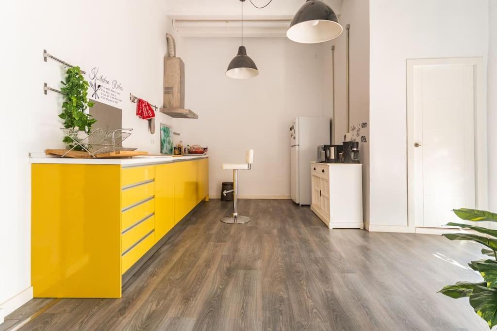 120 Sqm Loft-Style Apartment Beach Royal Marina Valência Exterior foto